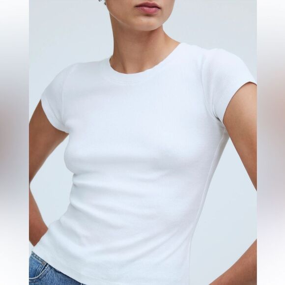 Madewell Baby Tee XXS - Picture 3 of 10